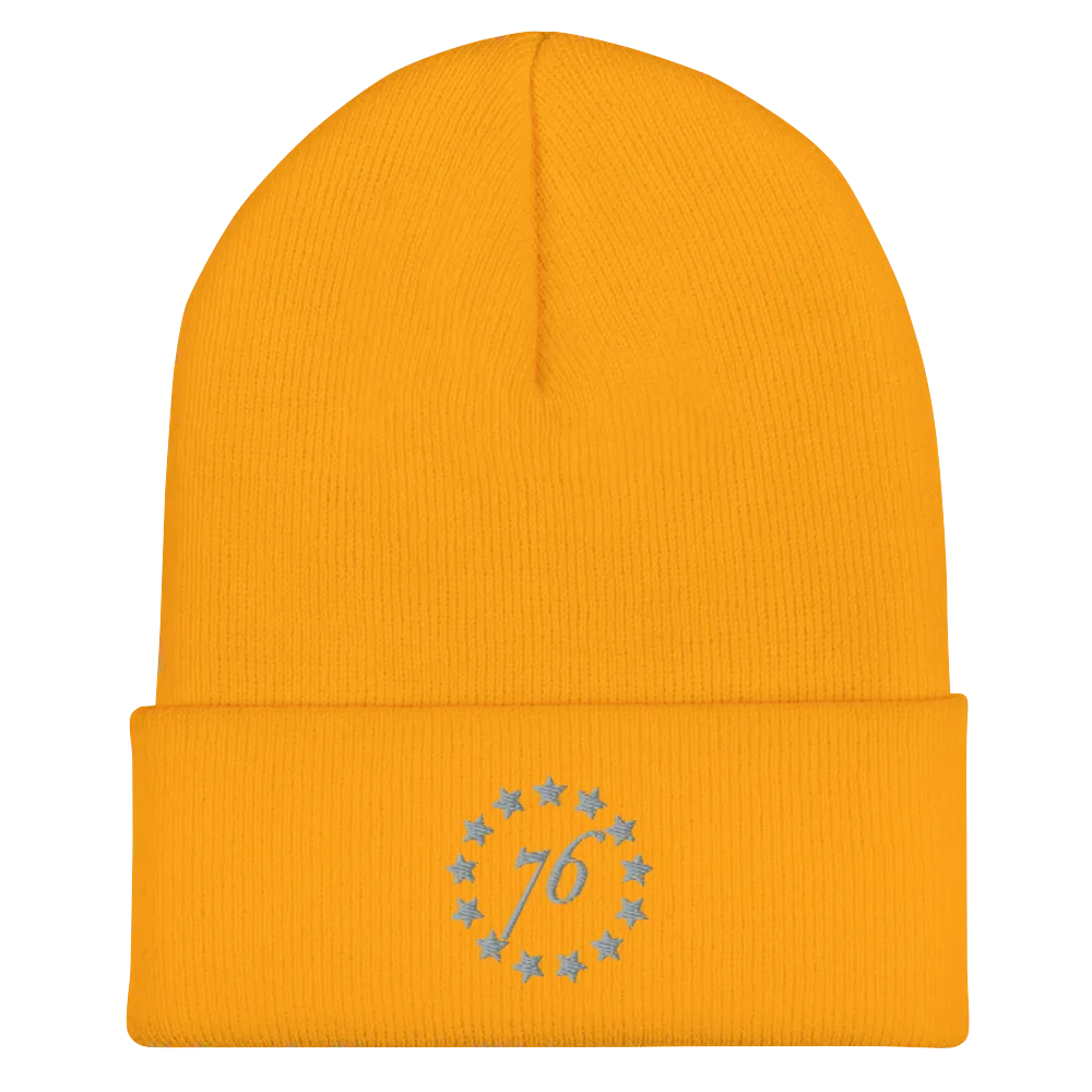 13 Stars Cuffed Beanie