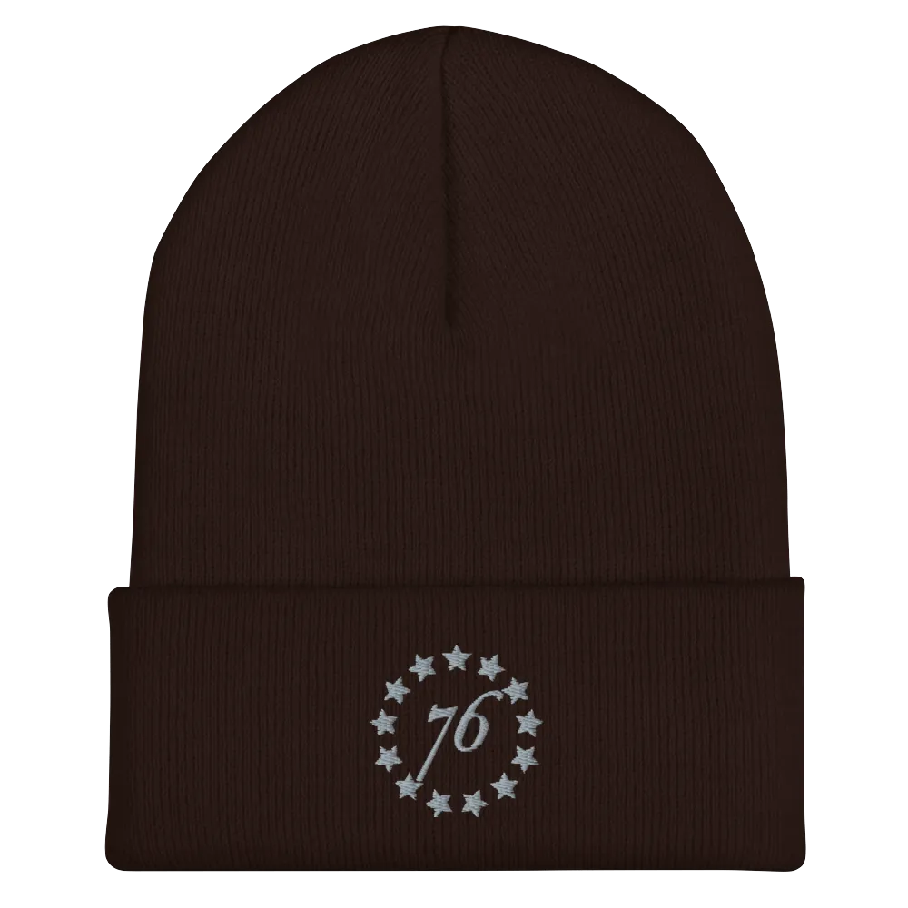 13 Stars Cuffed Beanie