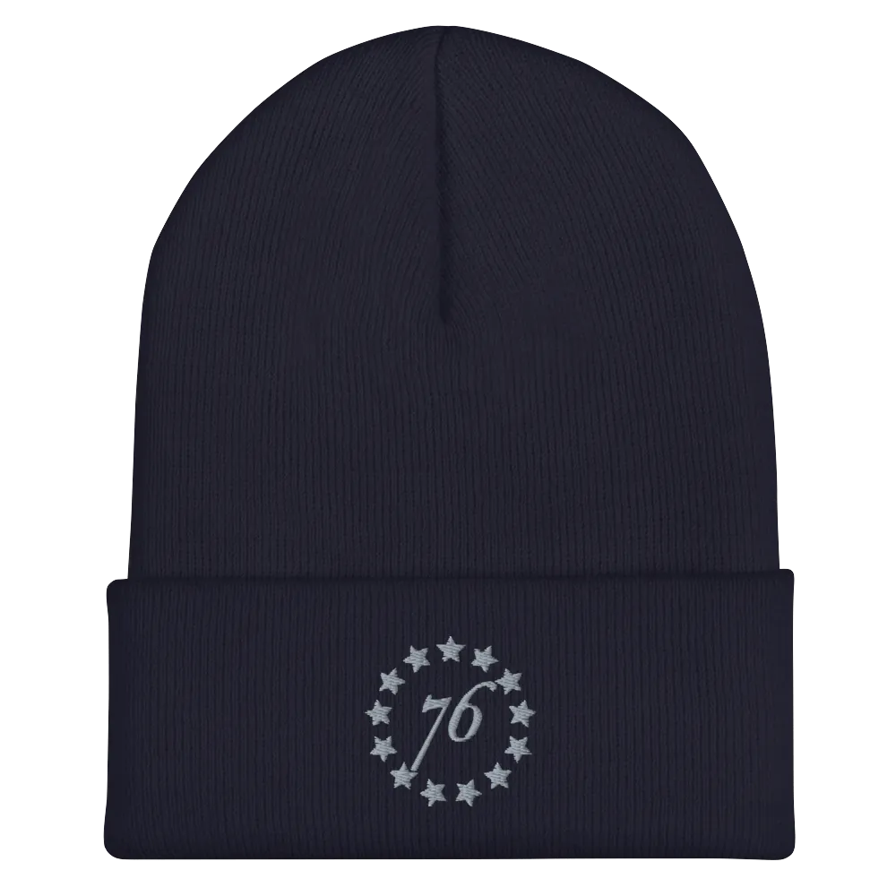 13 Stars Cuffed Beanie