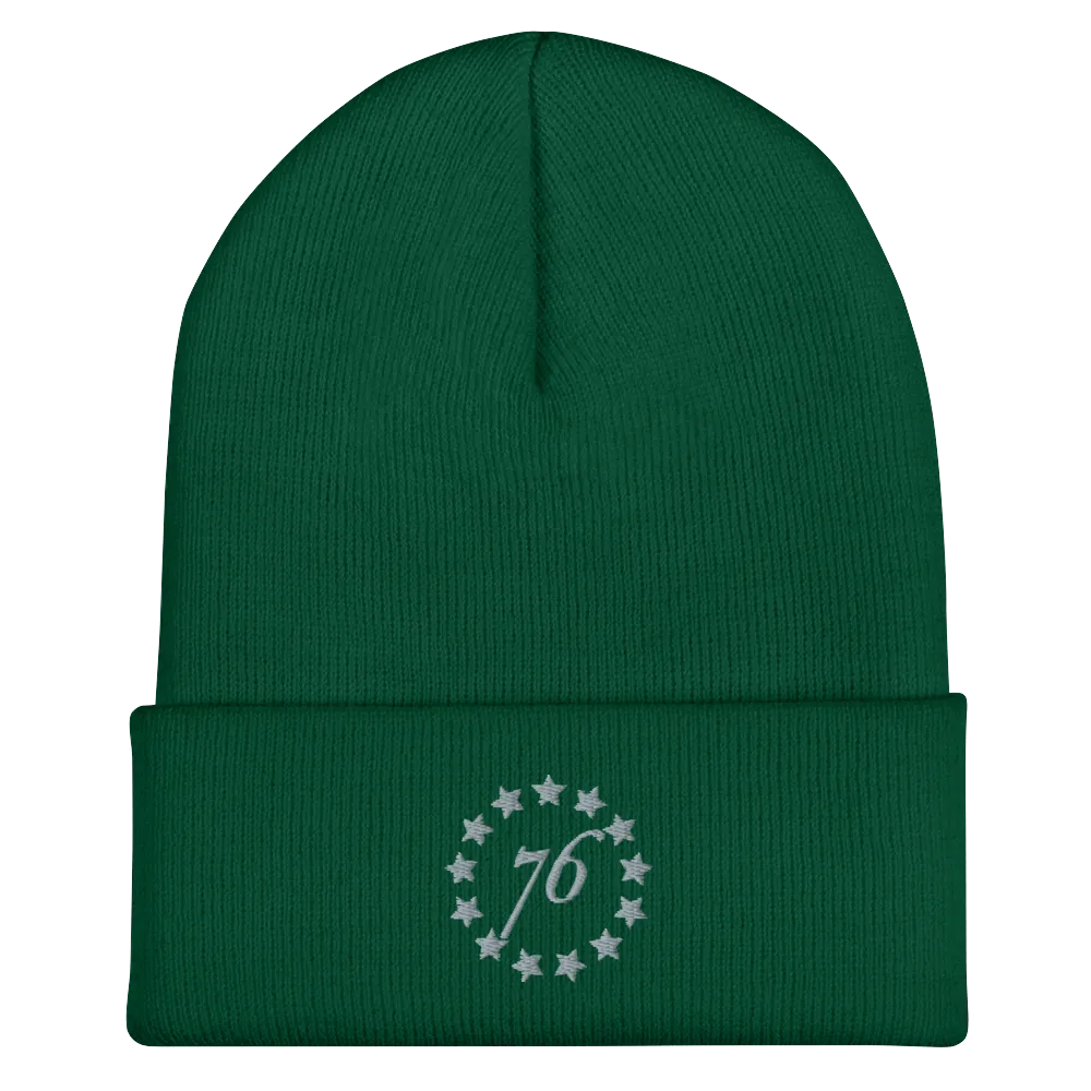 13 Stars Cuffed Beanie