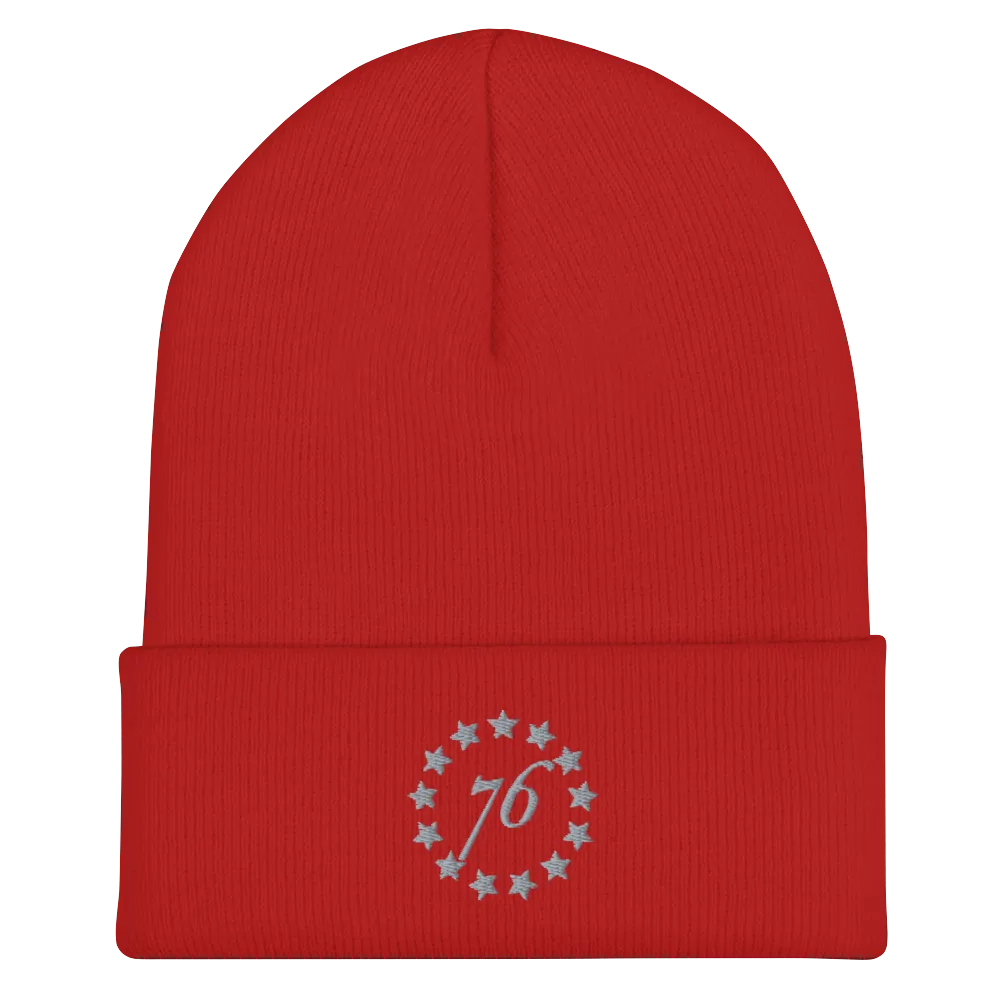 13 Stars Cuffed Beanie