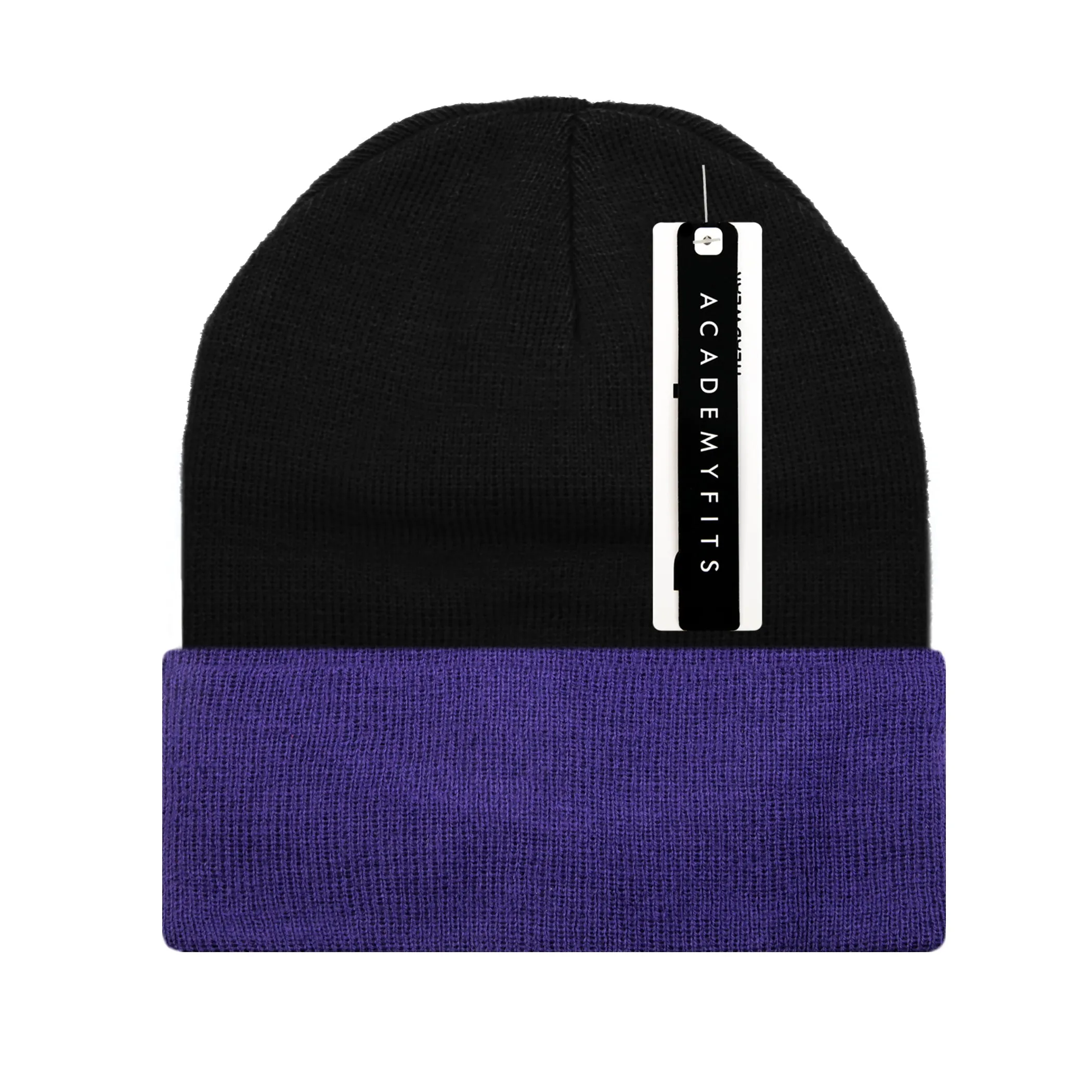 Academy Fits Knit Beanie Cuffed 12 inch 6011T