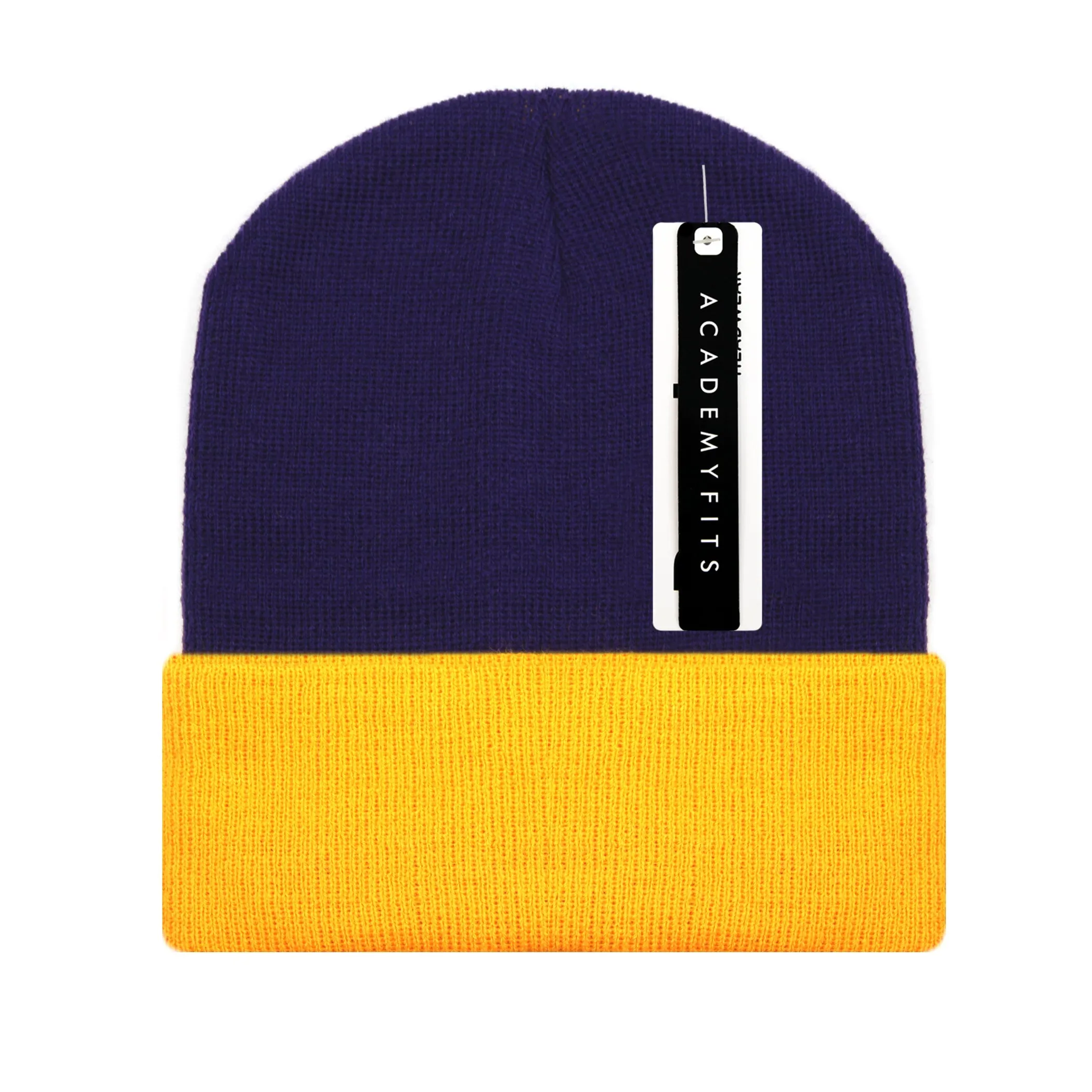 Academy Fits Knit Beanie Cuffed 12 inch 6011T