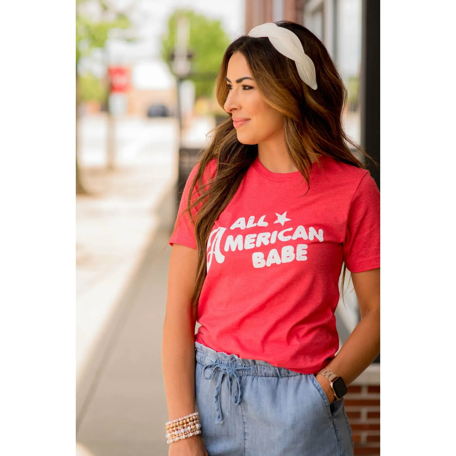 All American Babe Graphic Tee