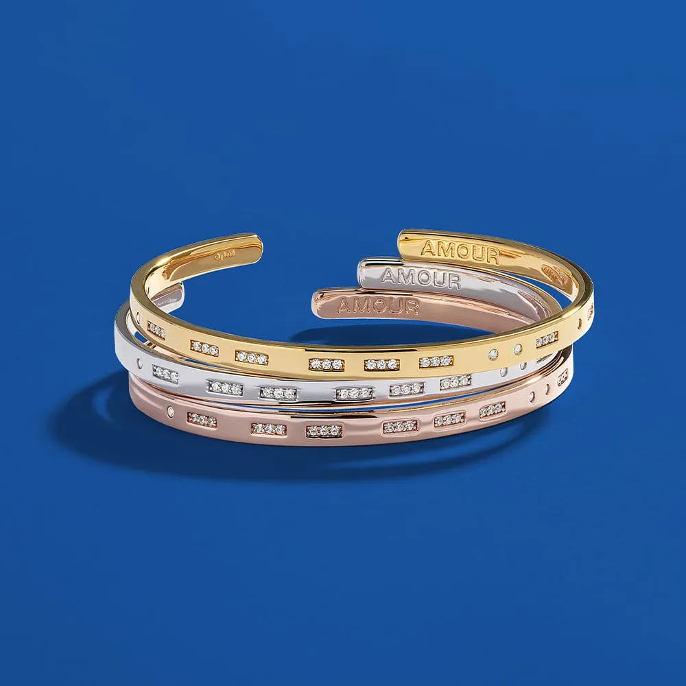 AMOUR Morse Code Cuff