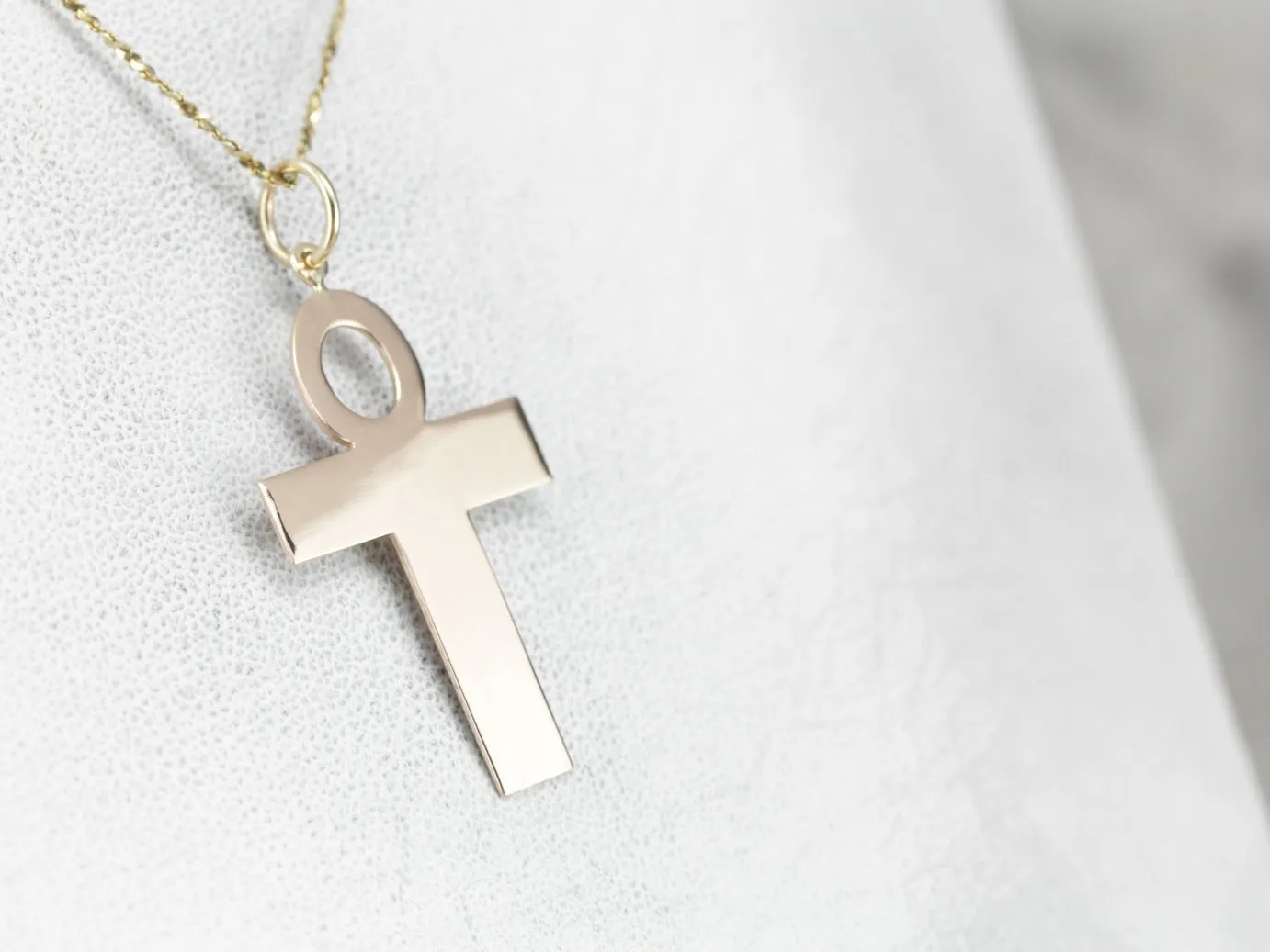 Ankh Rose Gold Pendant