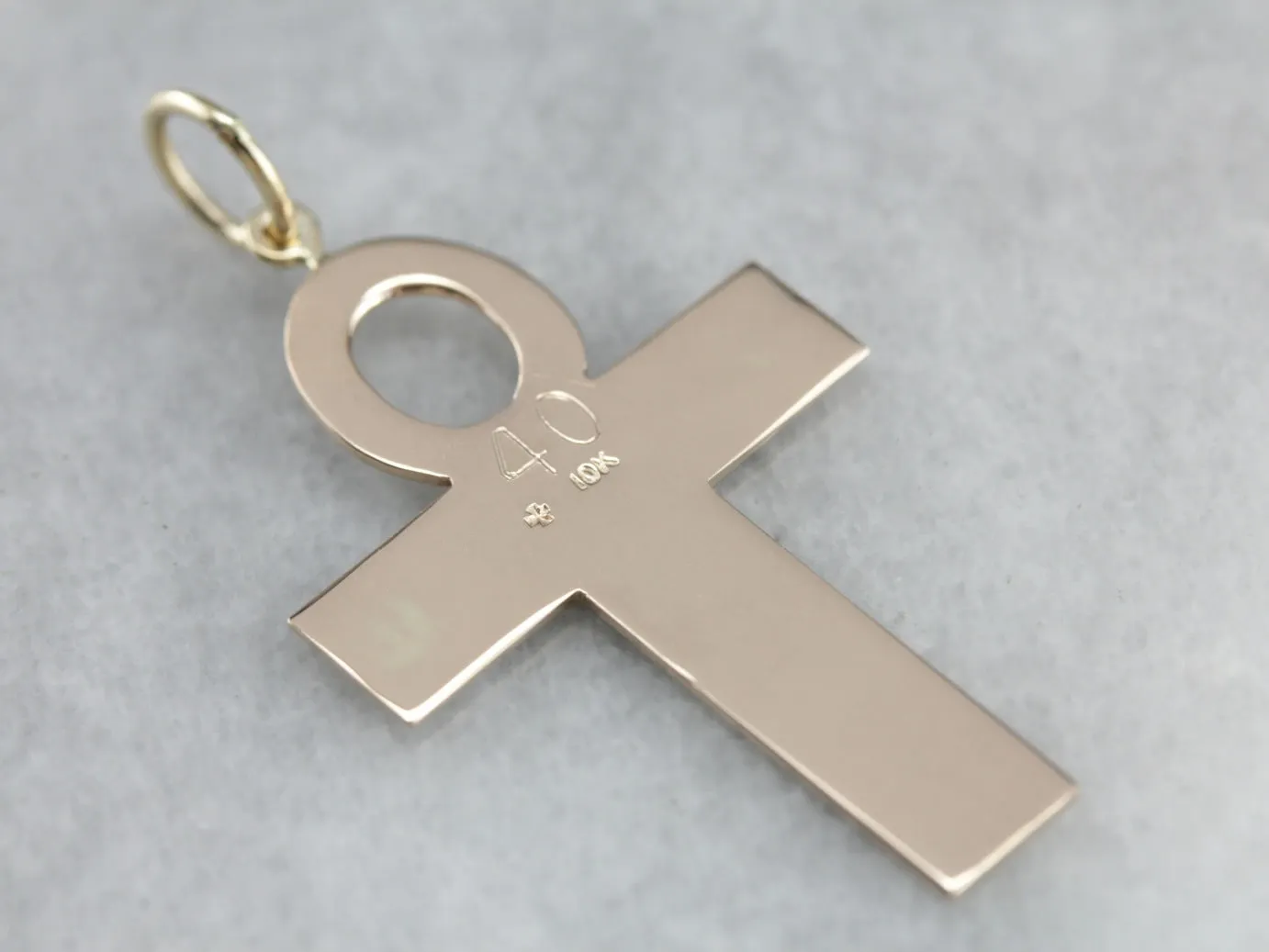 Ankh Rose Gold Pendant