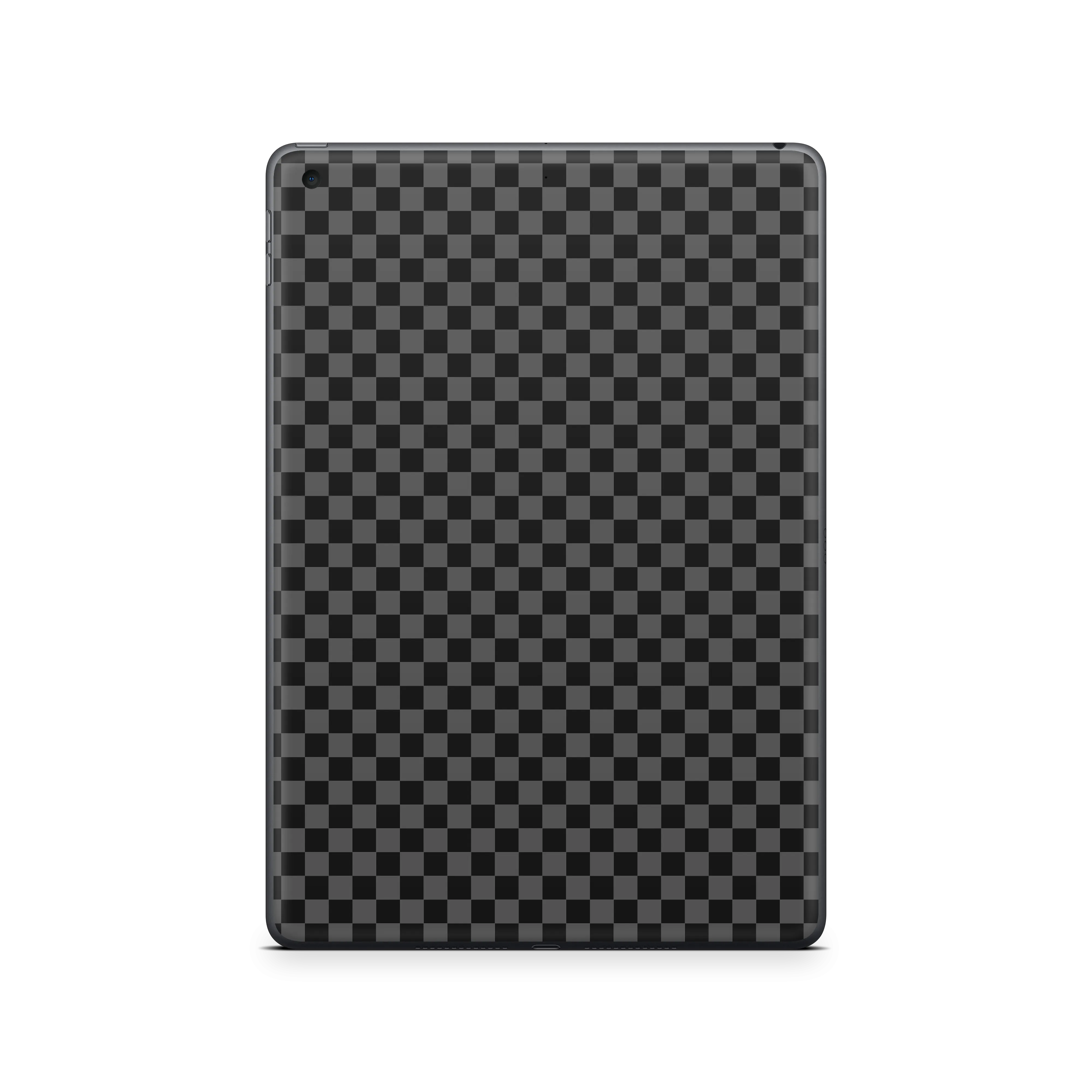 Apple iPad Skin Checkers black