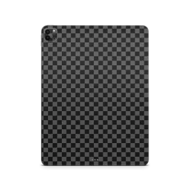 Apple iPad Skin Checkers black