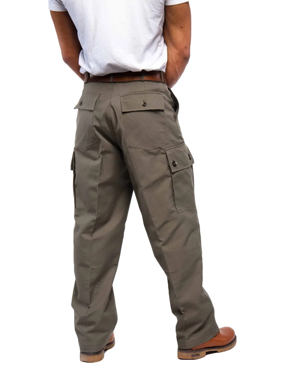 Army Green Classic Cargo Pants