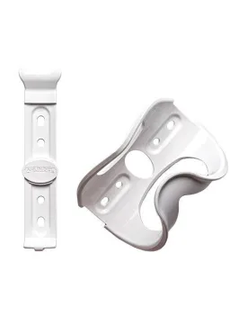 Arundel Bidon / Drink Bottle Cage - Flip Flop - Reversible - White