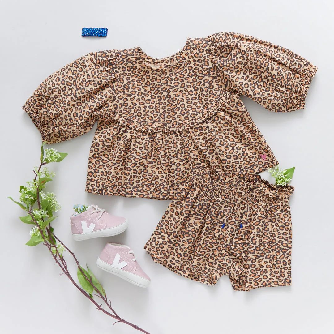 Baby Girls Rowan 2-Piece Set - Mini Leopard