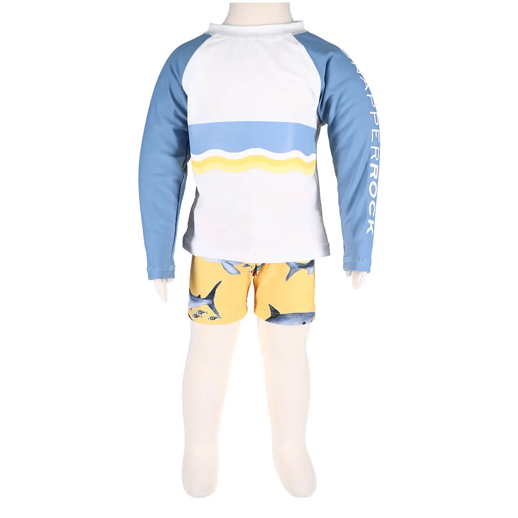 Baby Long Sleeve Set Sunrise Shark