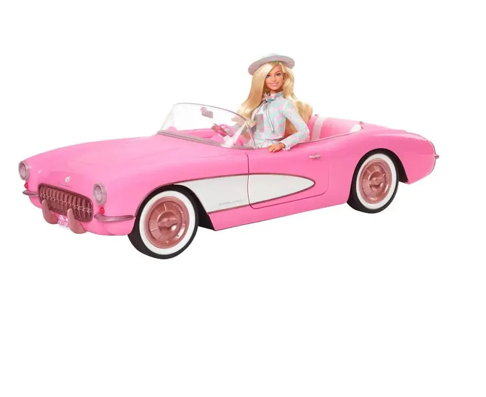 BARBIE THE MOVIE 2023 CONVERTIBLE CAR