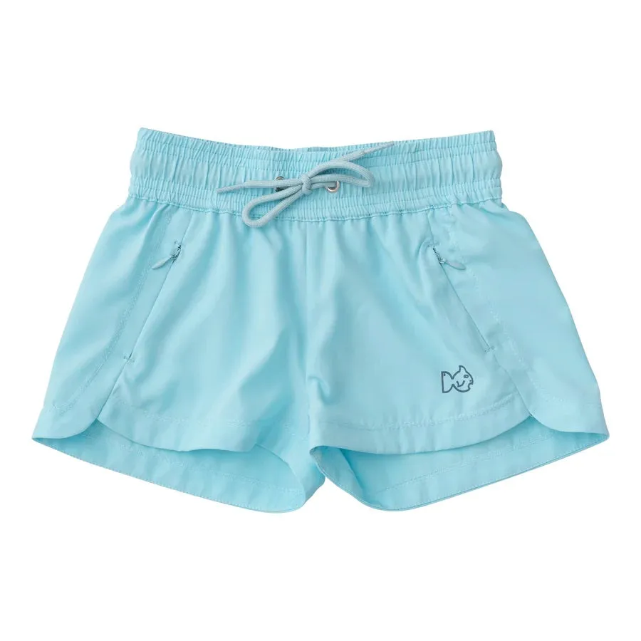 Beach Cruiser Short Girls Aqua