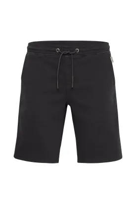 Black Denim Jogg Shorts