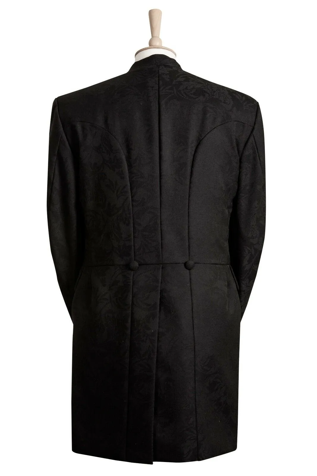 Black Nehru Collar Jacket - Ex Hire