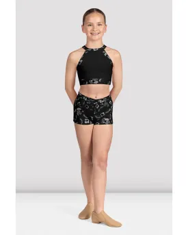 Bloch Selena V-Waist Dance Shorts - CR5224 Girls