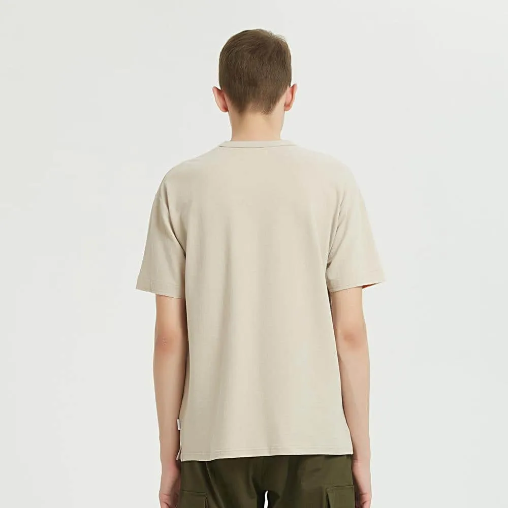 Boysnextdoor Wide Pocket Tee Beige