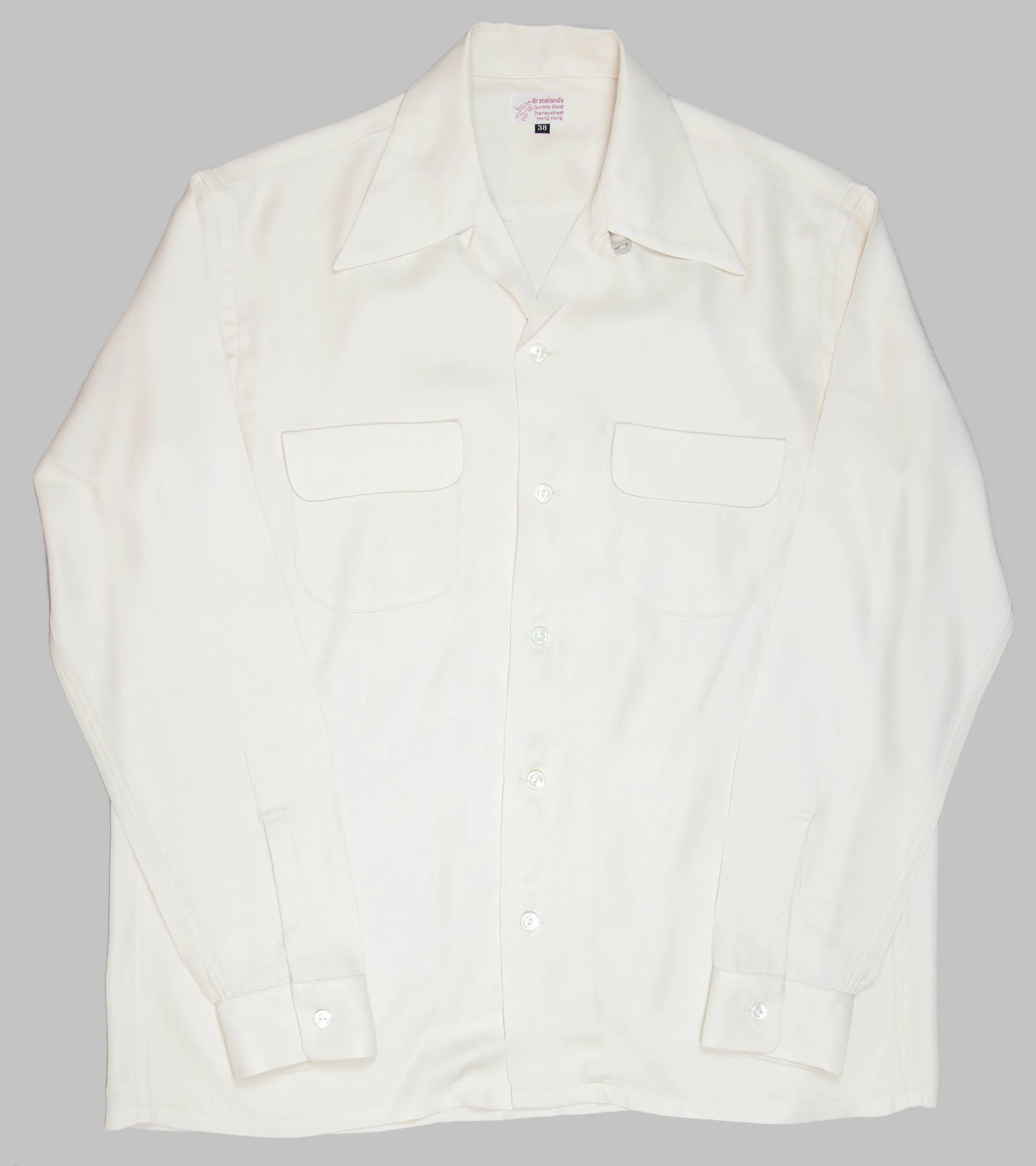 Bryceland's Rayon Shirt Cream