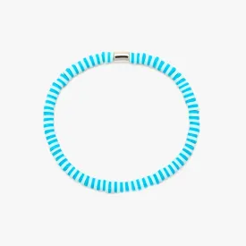 Canal Blues Seascape Stretch Bracelet