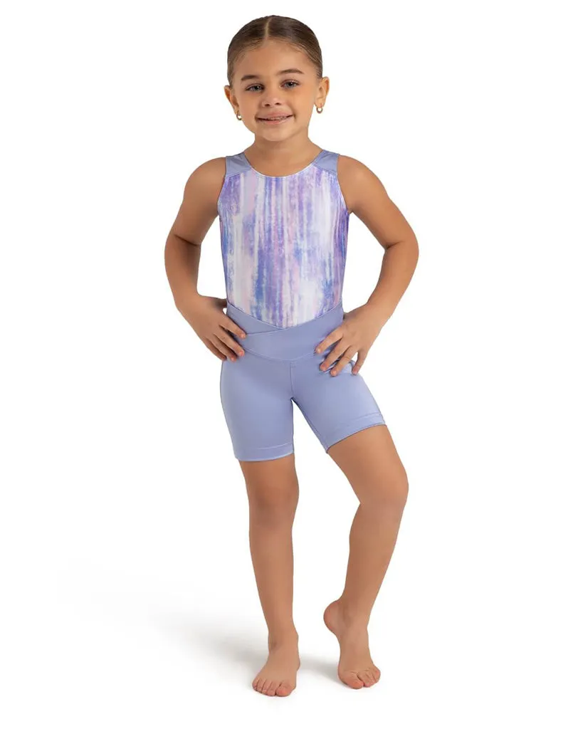 Capezio Mermaid Magic Pearl Gymnastic Shorts - 12116C - Girls