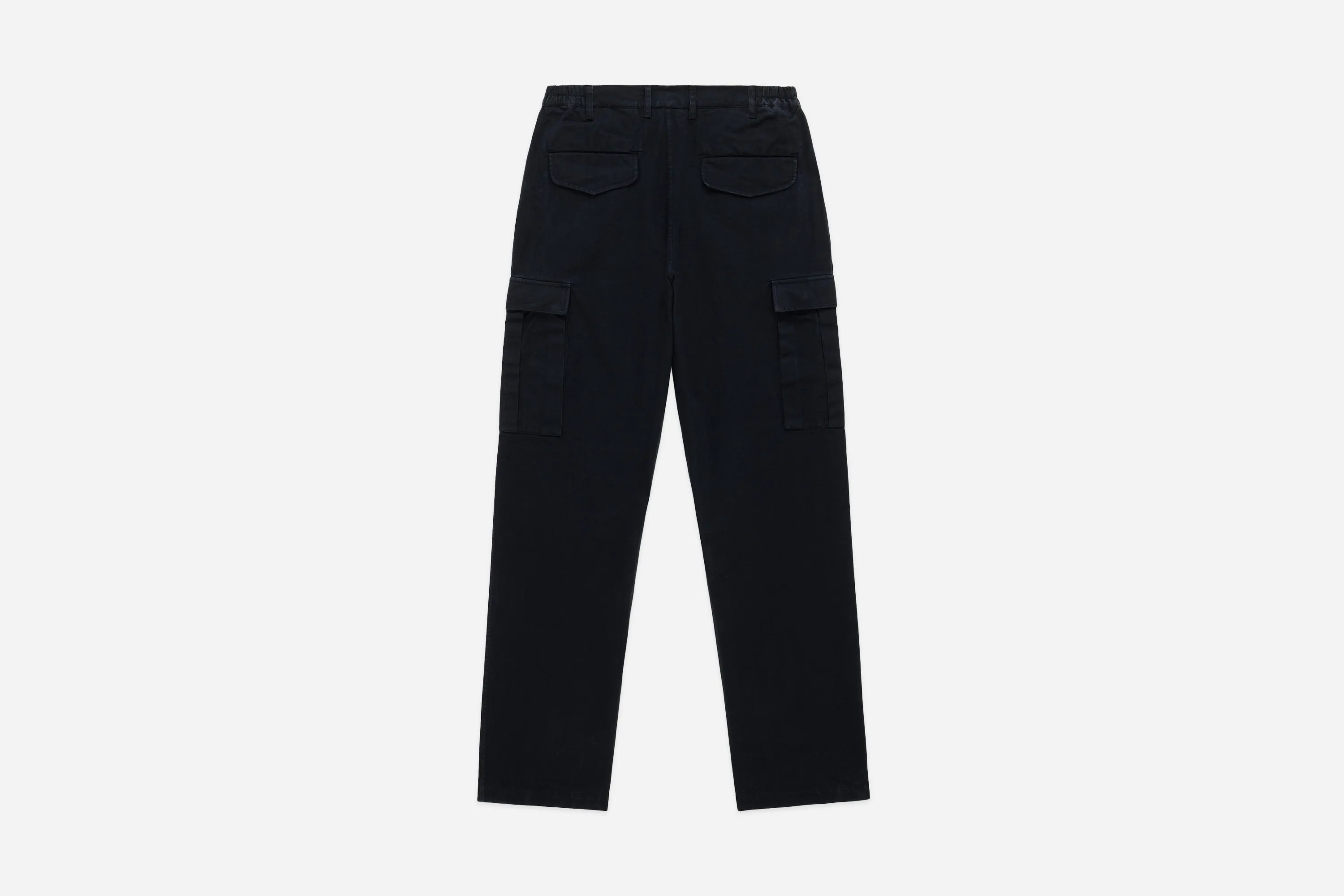 Cargo Pant ~ Black Washed Twill