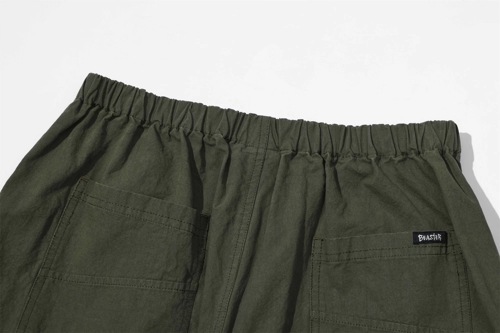 Cargo Pocket Webbing Shorts