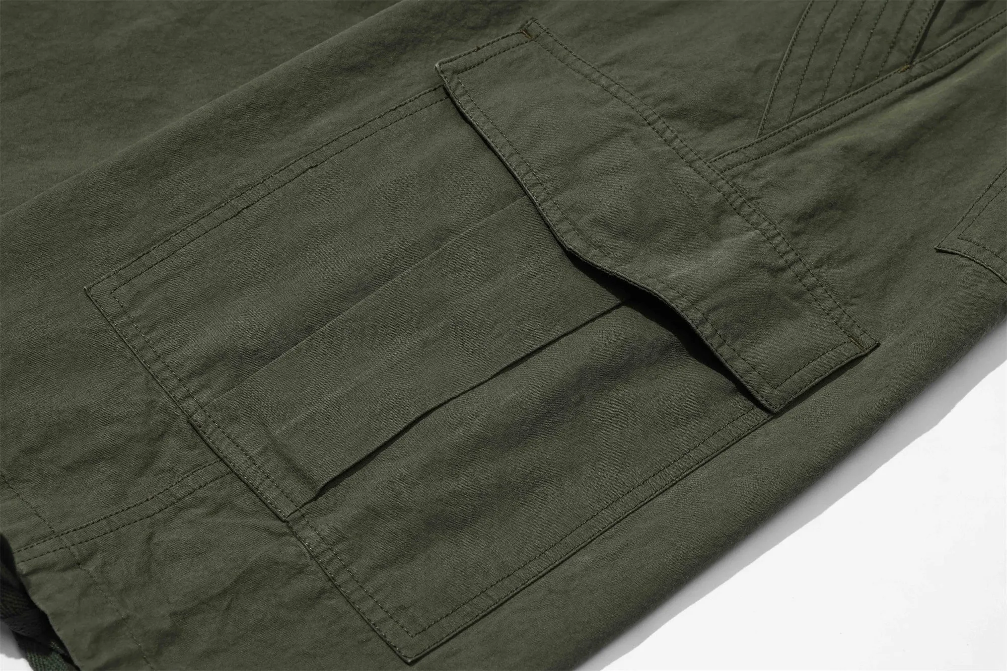 Cargo Pocket Webbing Shorts