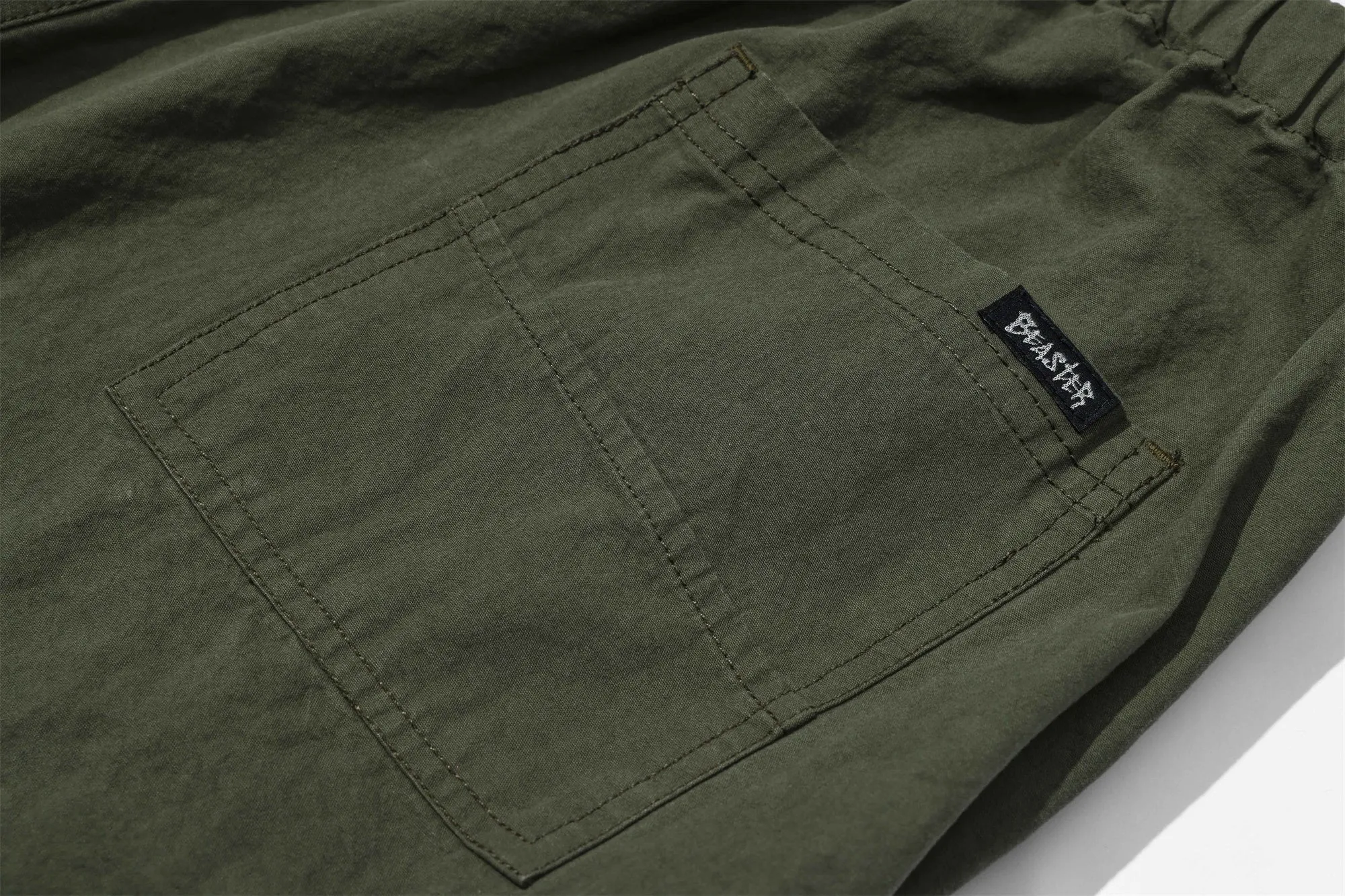 Cargo Pocket Webbing Shorts