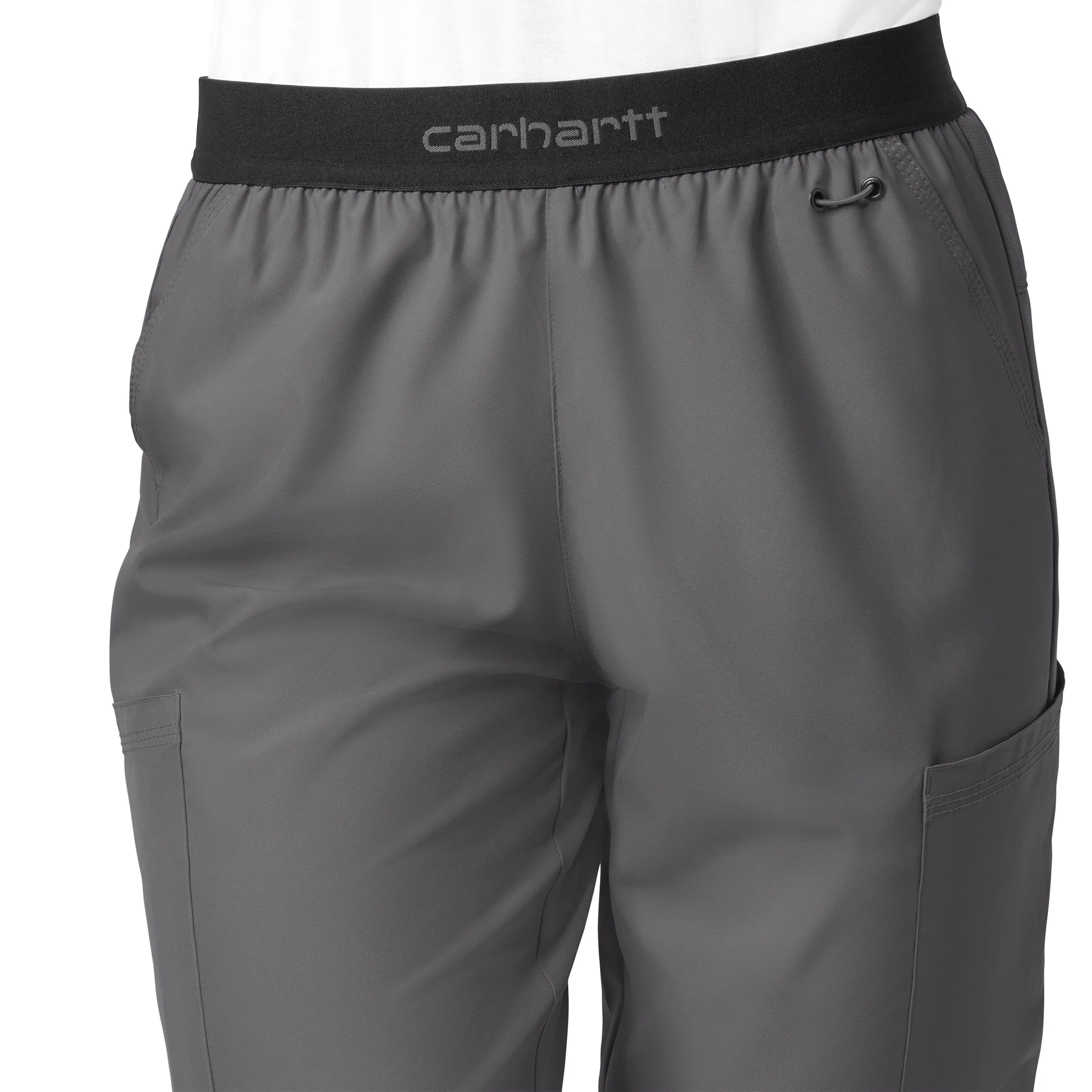 Carhartt Force Liberty Women's Comfort Cargo Jogger Scrub Pant - Pewter