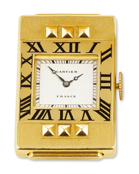 Cartier Art Deco Guillotine Purse Watch