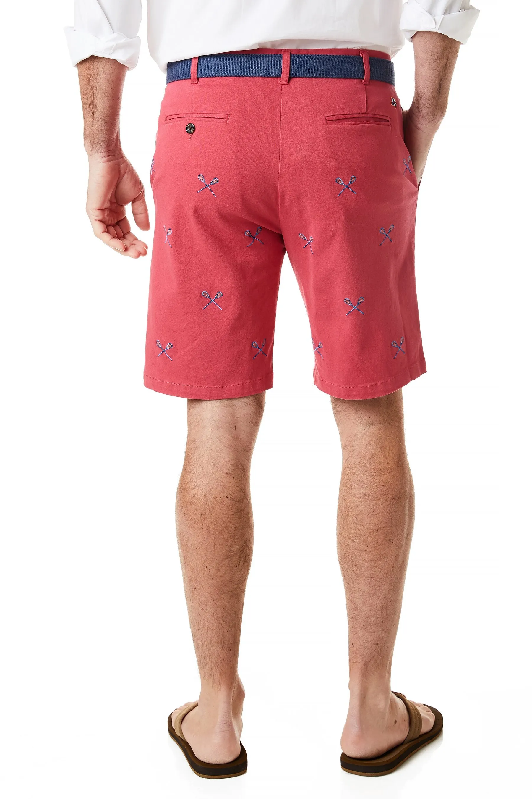 Cisco Short Stretch Twill Hurricane Red with Lacrosse