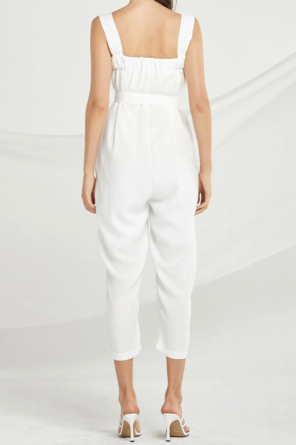 Dakota Smocked Wide Leg Jumpsuit