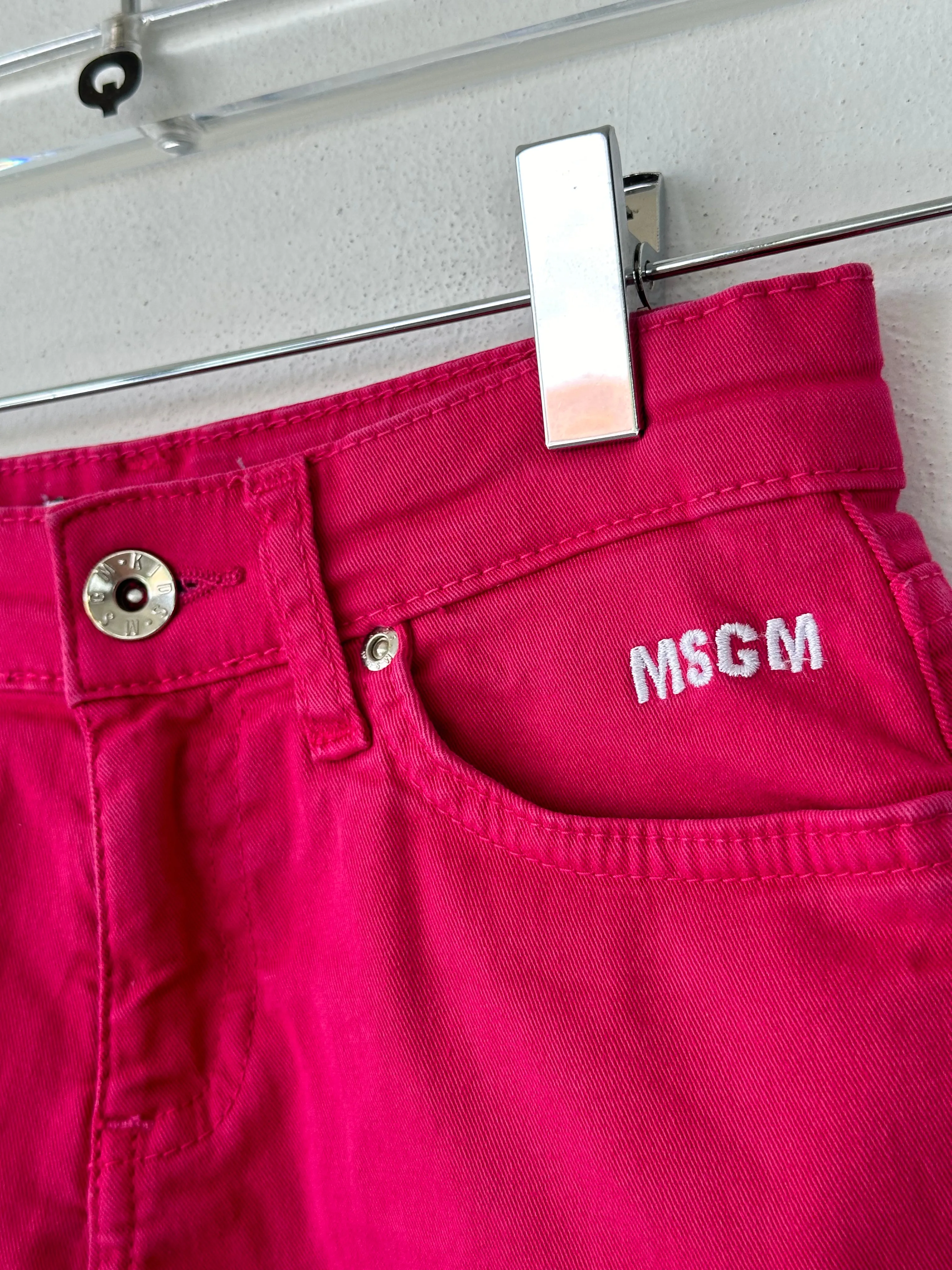 Denim Pink Shorts