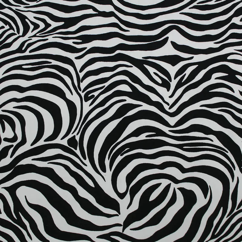 Dressmaking Printed Cotton Zebra Print - Abbey Road