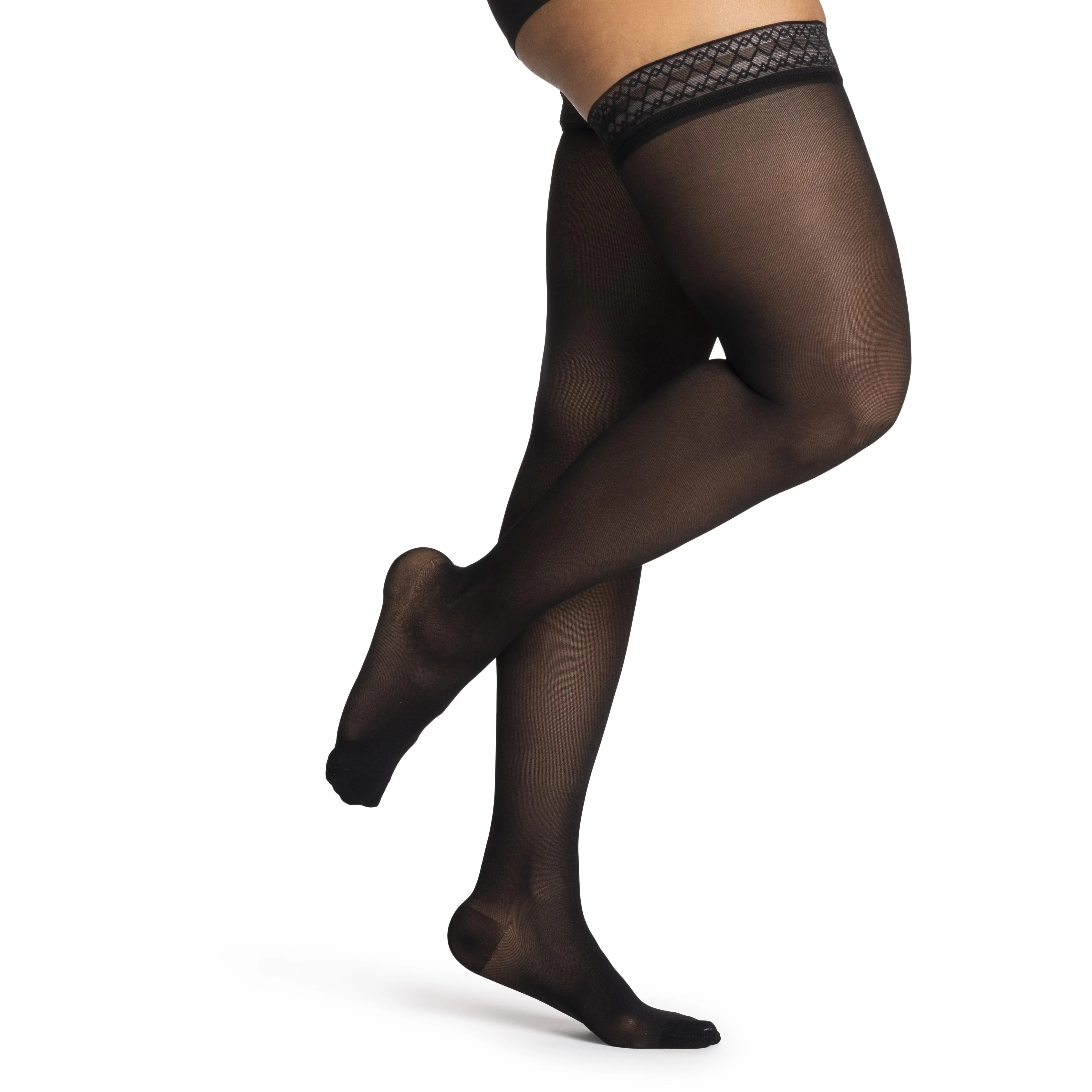 Dynaven Sheer Women's Thigh High 20-30 mmHg