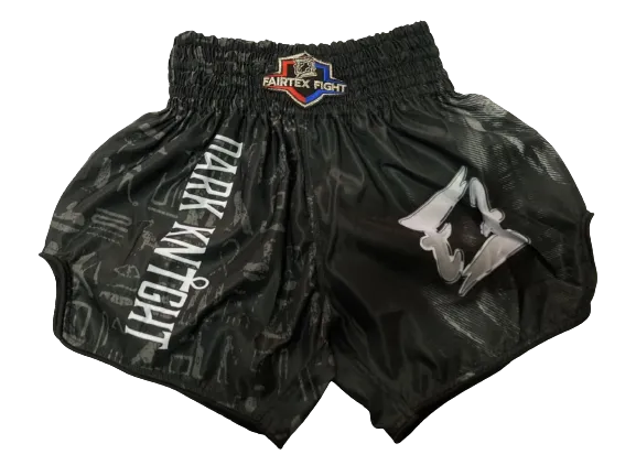 Fairtex Fight Shorts Dark Knight Black