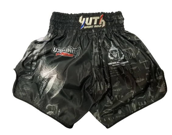 Fairtex Fight Shorts Dark Knight Black