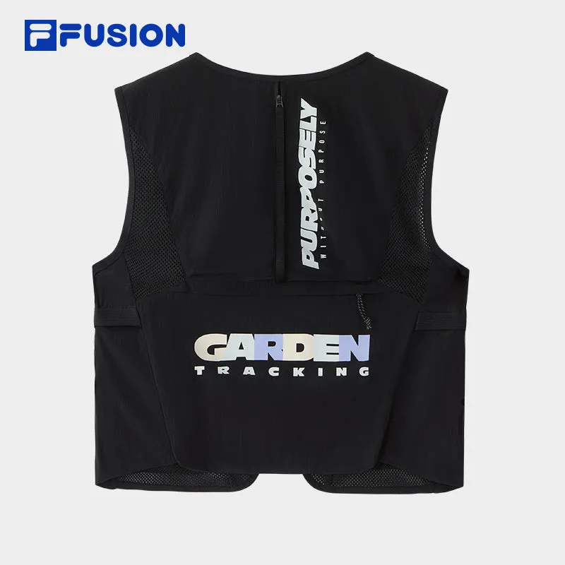 FILA FUSION INLINE URBAN TECH Men Woven Vest (Black)