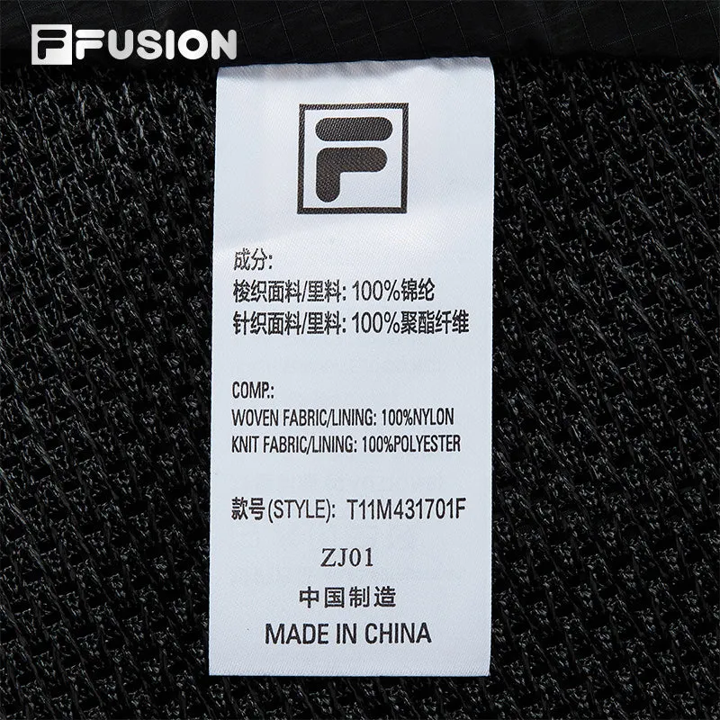 FILA FUSION INLINE URBAN TECH Men Woven Vest (Black)