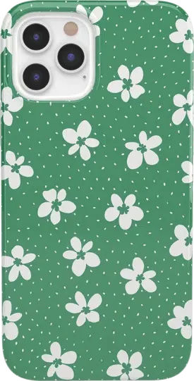 Flower My World | Jade Green Floral Case