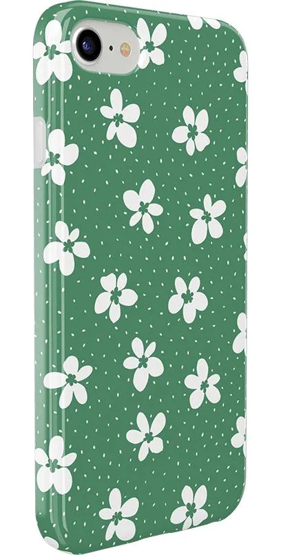 Flower My World | Jade Green Floral Case