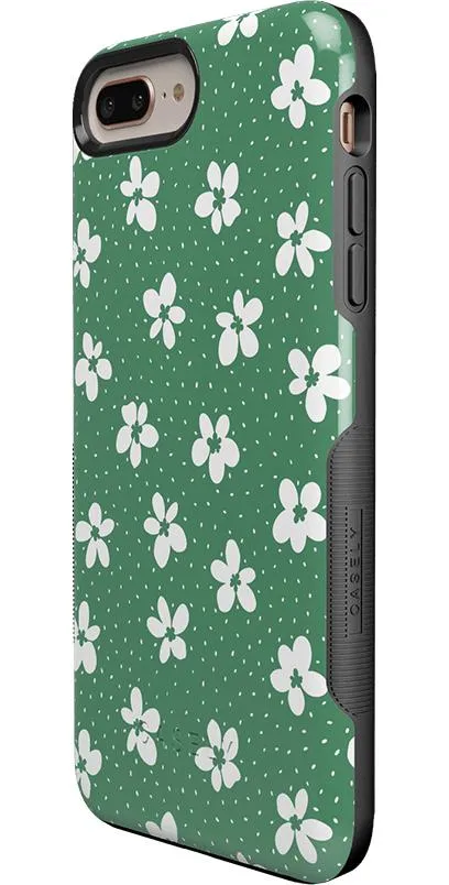 Flower My World | Jade Green Floral Case