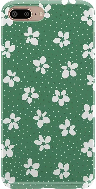 Flower My World | Jade Green Floral Case