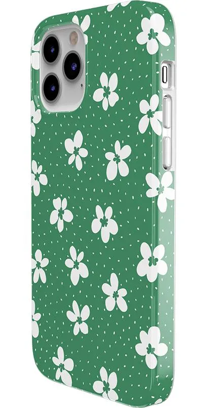 Flower My World | Jade Green Floral Case