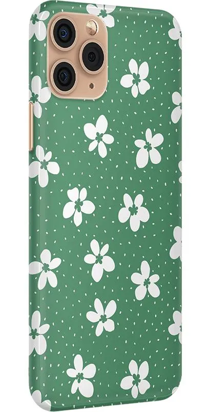 Flower My World | Jade Green Floral Case