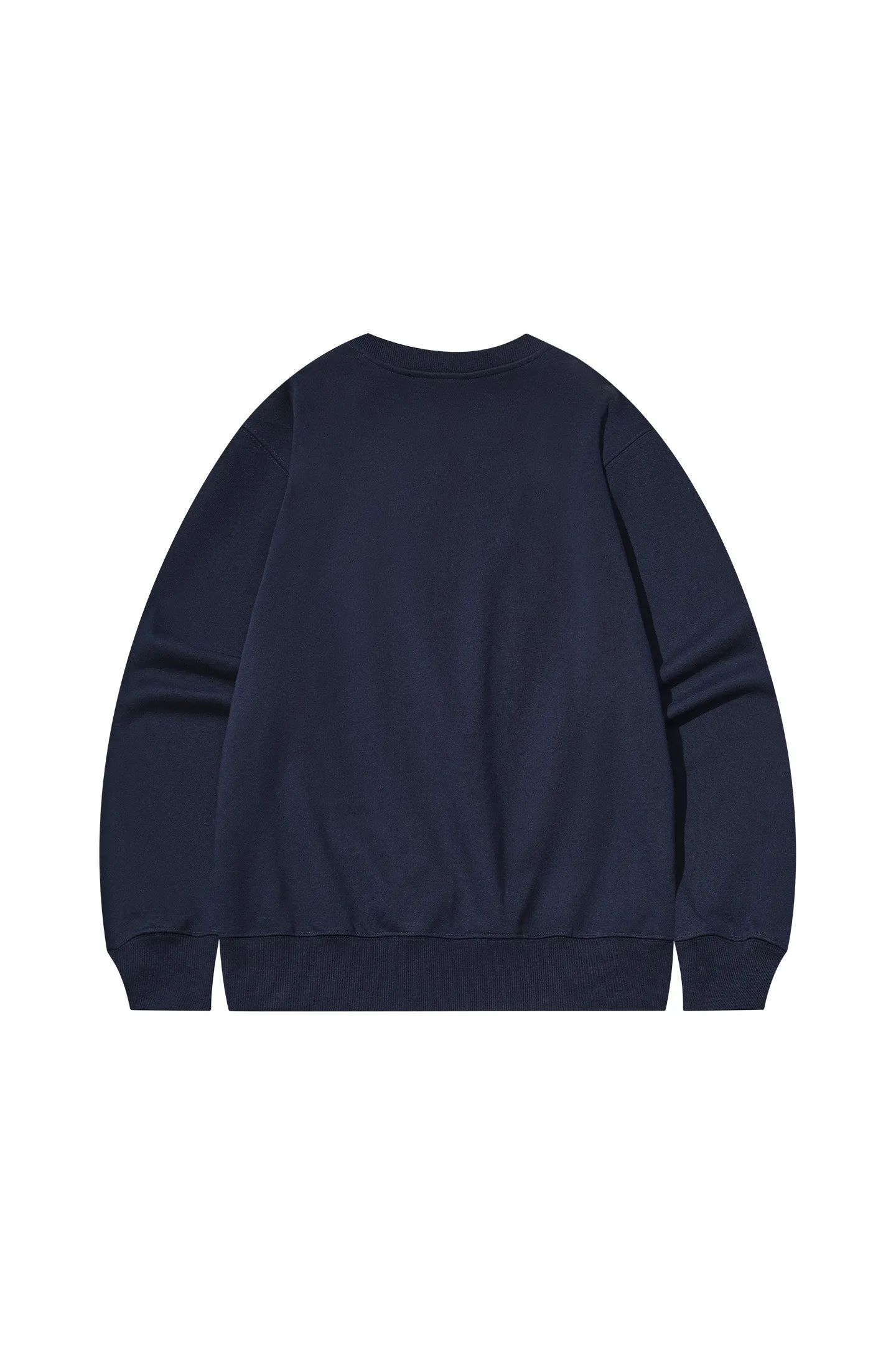 Foam Printed Crew Neck Sweatshirt