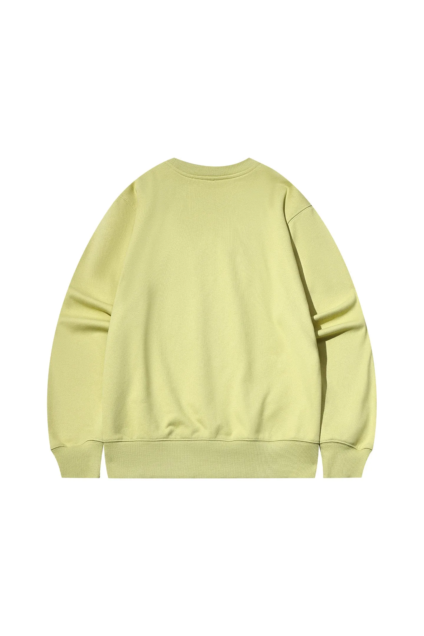 Foam Printed Crew Neck Sweatshirt