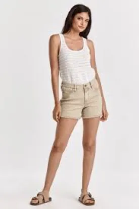 GIGI MID RISE COLOR SHORTS GOLDEN ROAD